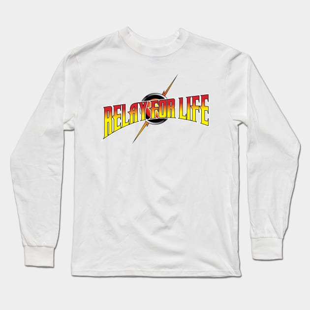 Relay for Life - Flash Gordon Long Sleeve T-Shirt by frankpepito